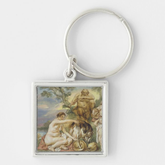 Jupiter als Kind Schlüsselanhänger (Vorne)