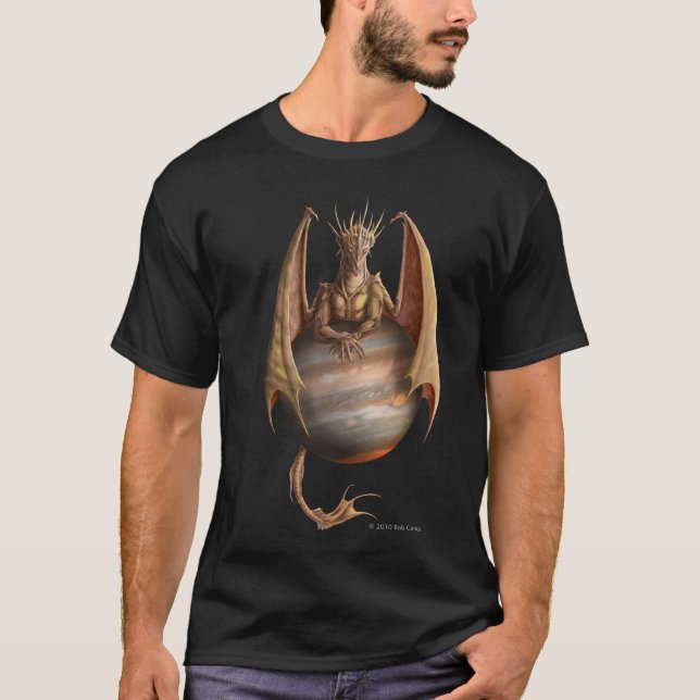 Jupiter-Drache-T - Shirt (Vorderseite)