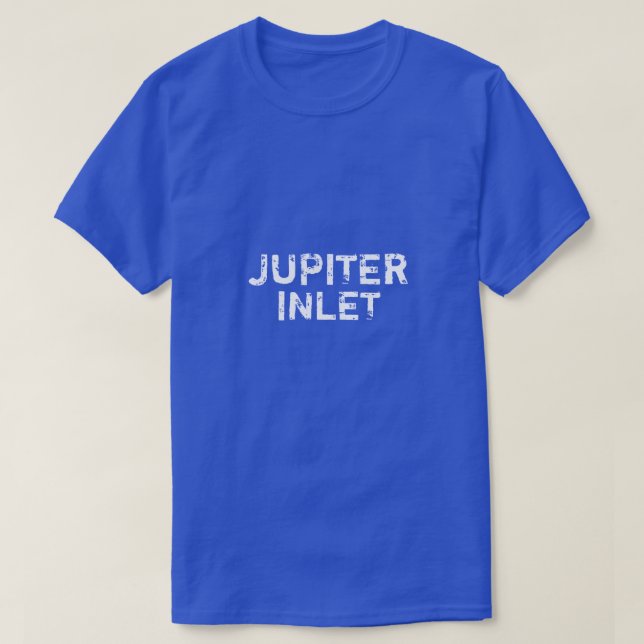 Jupiter-Einlass Florida T-Shirt (Design vorne)