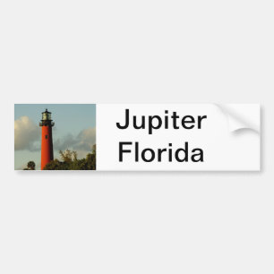 Jupiter-Einlass-Leuchtturm Autoaufkleber