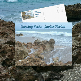 Jupiter Florida BlowRocks fotografisch Postkarte