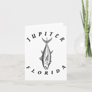 Jupiter Florida Saltwater Beach Angelurlaub Karte