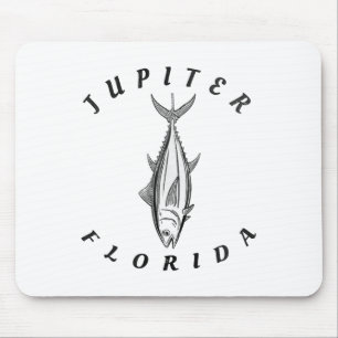 Jupiter Florida Salzwasser-Strand-Angelurlaub Mousepad