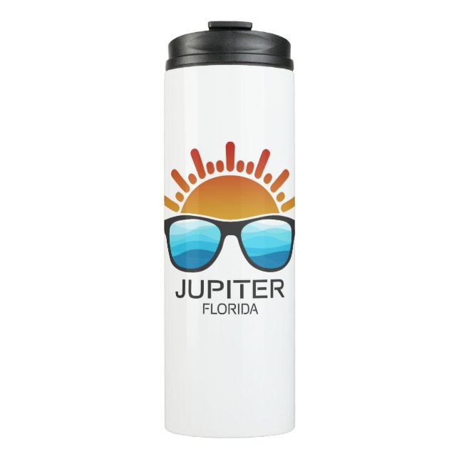 Jupiter Florida Sunglasses Thermosbecher (Vorderseite)