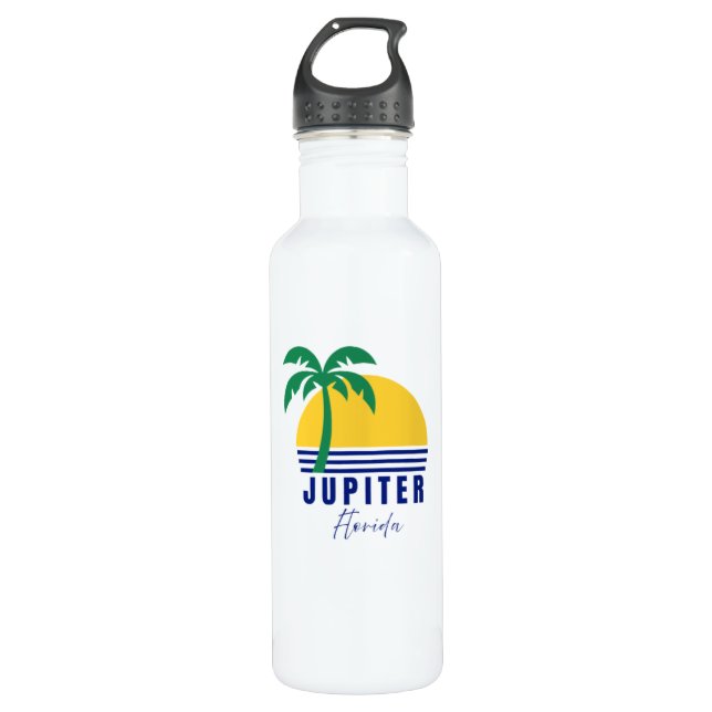 Jupiter Florida Water Bottle Edelstahlflasche (Vorderseite)