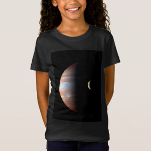 Jupiter Gasriese Planet & Io Galileischer Mond T-Shirt