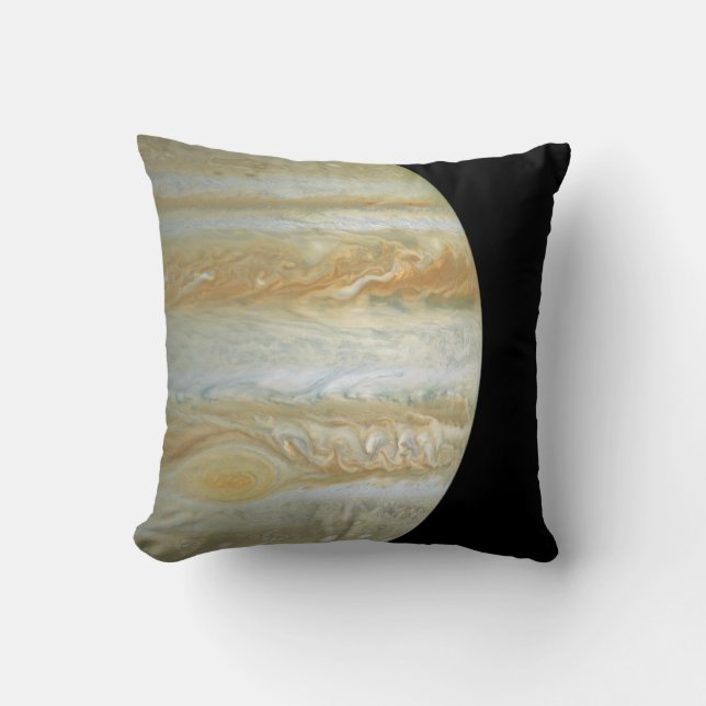 Jupiter-Hemisphäre Kissen (Vorderseite)