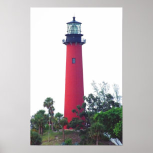 JUPITER INLET LIGHT POSTER