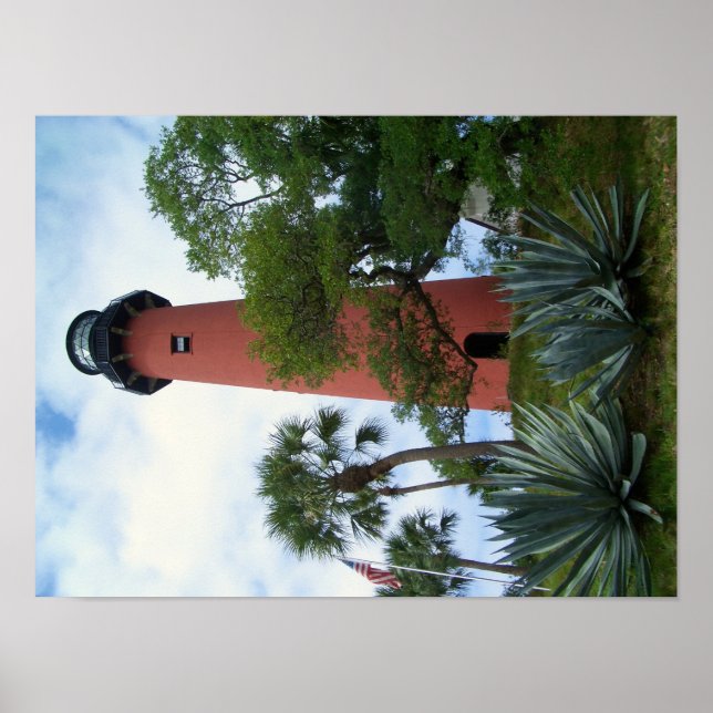 Jupiter Inlet Lighthouse & Museum Jupiter Florida Poster (Vorne)