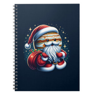 Jupiter Jolly Old St. Nick Santa Claus Astrologie Notizblock