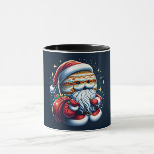 Jupiter Jolly Old St. Nick Weihnachtsmann Astrolog Tasse