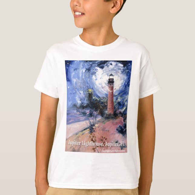 Jupiter-Leuchtturm T-Shirt (Vorderseite)