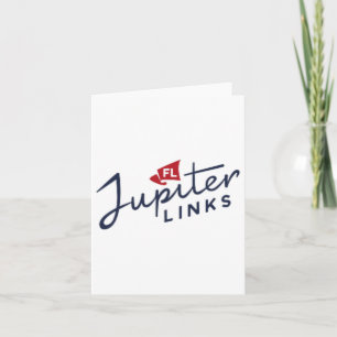 Jupiter Links Golf Club Tgl Logo Offizielle Lizenz Karte
