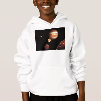 Jupiter Moons Kinder Kleinkind u. Hoodie