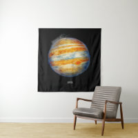 Jupiter Planet Artwork - Cosmic Space Illustration