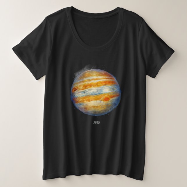 Jupiter Planet Artwork - Illustration de l'espace  (Design devant)
