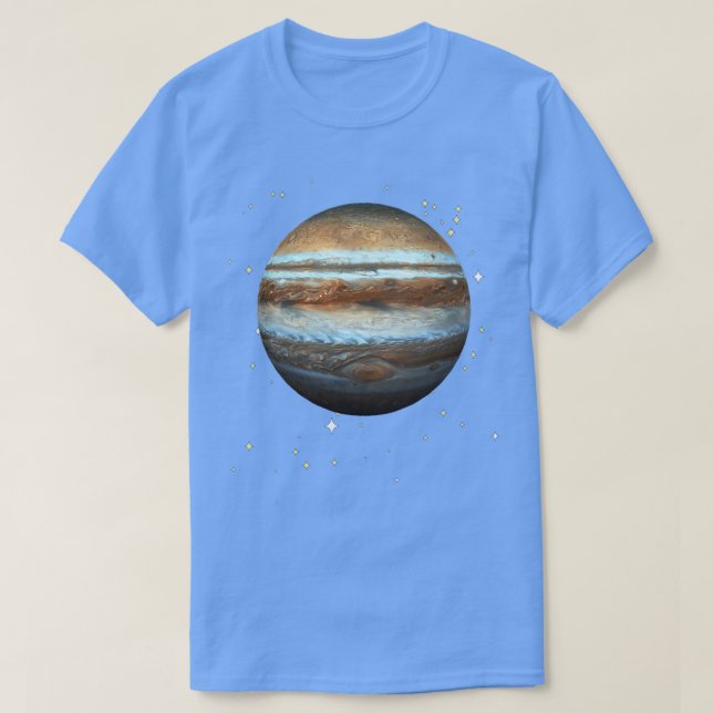 Jupiter Planet Solar System Astronomer Astronomie  T-Shirt (Design vorne)