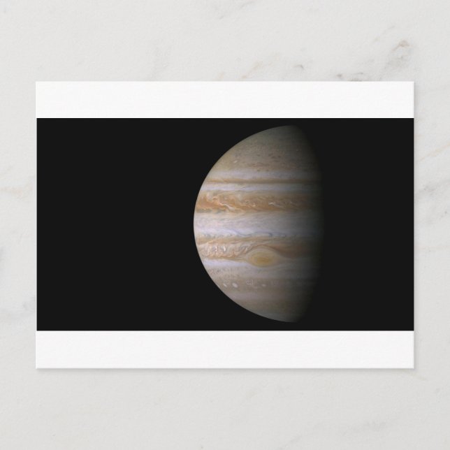 Jupiter Postkarte (Vorderseite)