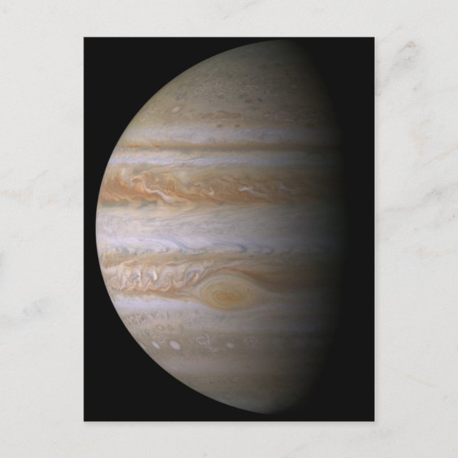 Jupiter Postkarte (Vorderseite)
