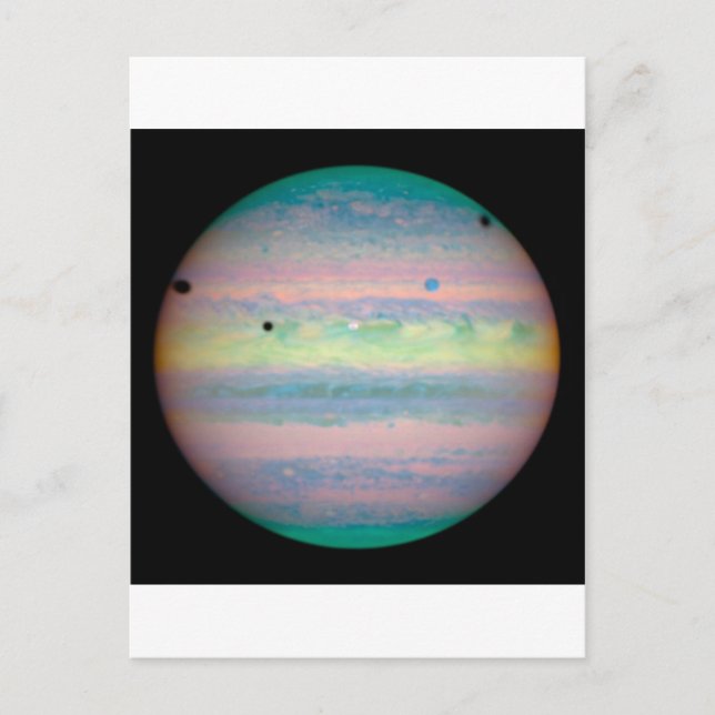 Jupiter Postkarte (Vorderseite)