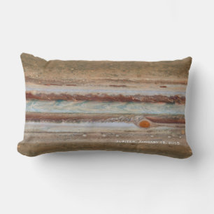 Jupiter Red Spot Nah-Up-Foto Lendenkissen