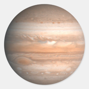 Jupiter Runder Aufkleber