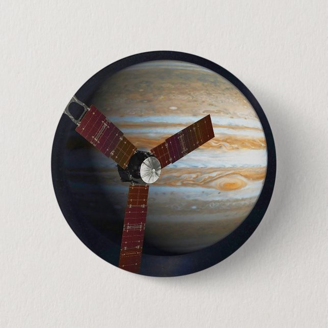 Jupiter-Sonde Button (Vorderseite)
