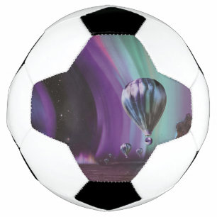 Jupiter Travel by Hot Air Ballon Bighty Auroras Fußball