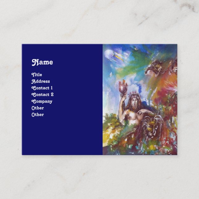 JUPITER UND LIBE VISITENKARTE (Vorderseite)