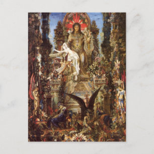 Jupiter und Semele Postkarte
