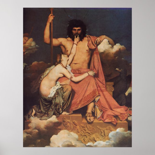 Jupiter und Thetis Poster (Vorne)