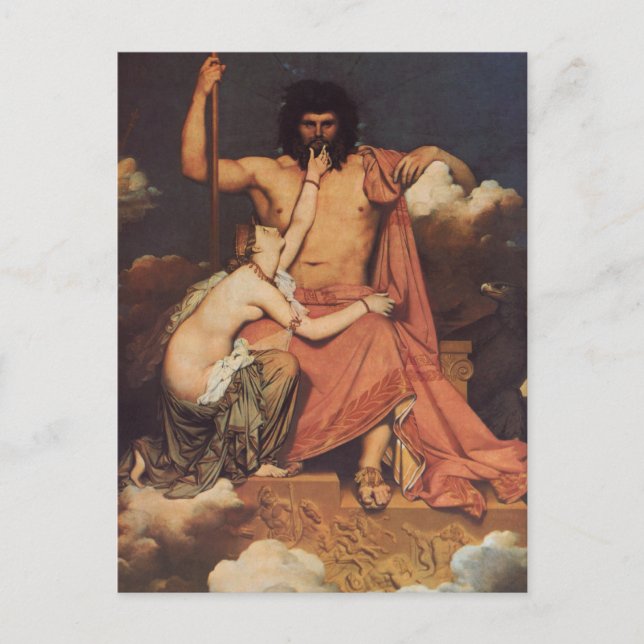 Jupiter und Thetis Postkarte (Vorderseite)