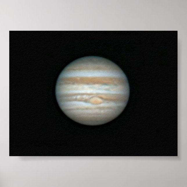 Jupiter von Meade LX200 Poster (Vorne)