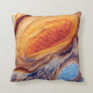 Jupiter's Great Red Spot - NASA Voyager Foto Kissen