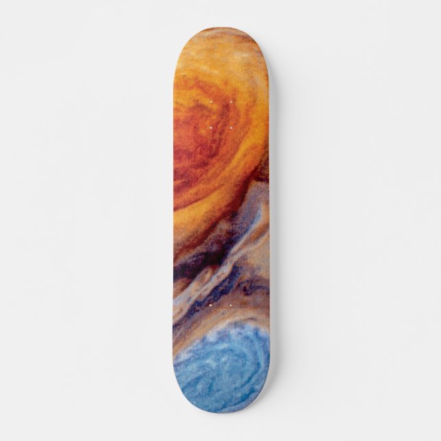 Jupiter's Great Red Spot - NASA Voyager Foto Skateboard (Vorne)