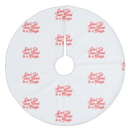 Jupon De Sapin En Molleton Jupe Tinsel Tangle Tree