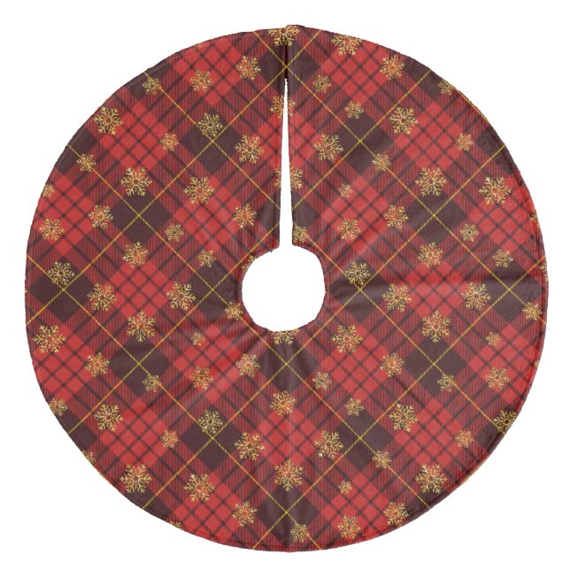 Jupon De Sapin En Molleton Plaid (Devant)