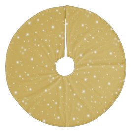Jupon De Sapin En Molleton Starlight Boho Gold