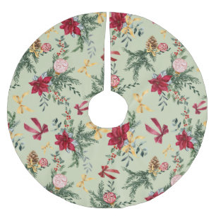 JUPON DE SAPIN EN POLYESTER BROSSÉ 