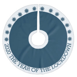 Jupon De Sapin En Polyester Brossé 2020 l'année du blocage