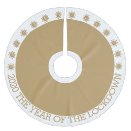 Jupon De Sapin En Polyester Brossé 2020 l'année du blocage