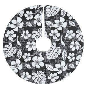 JUPON DE SAPIN EN POLYESTER BROSSÉ ALOHA VENDREDI (NOIR)