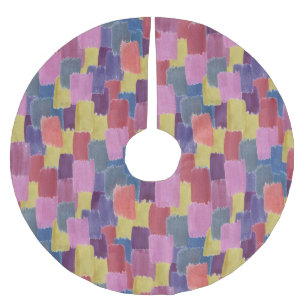 Jupon De Sapin En Polyester Brossé Aquarelle Abstraite : arrière - plan de splash san
