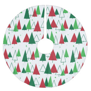 Jupon De Sapin En Polyester Brossé Arbres MCM