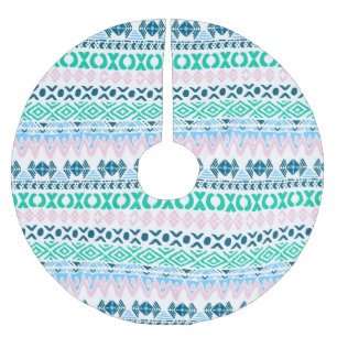 Jupon De Sapin En Polyester Brossé Beau pastel motif