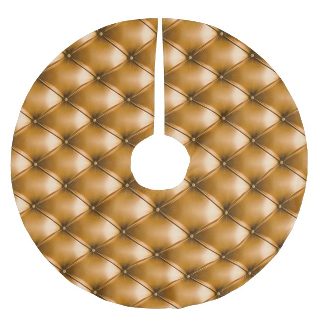 Jupon De Sapin En Polyester Brossé Blue Capitone Textile : Arrière - plan rétro (Devant)