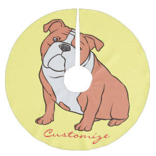 Jupon De Sapin En Polyester Brossé Bulldog Breed Thunder_Cove
