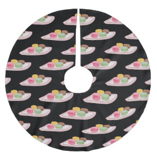 Jupon De Sapin En Polyester Brossé Caricature de Macaron