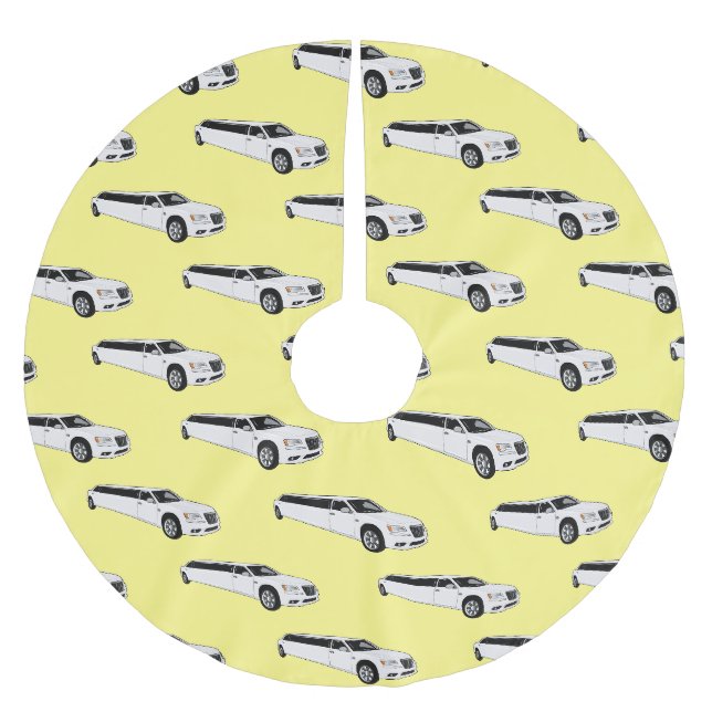 Jupon De Sapin En Polyester Brossé Caricature limousine (Devant)