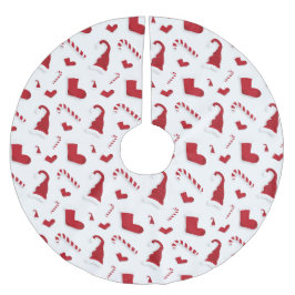 Jupon De Sapin En Polyester Brossé Casquette Stockage Sucres de canne Design